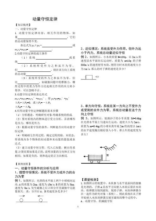 3动量守恒定律(已改)