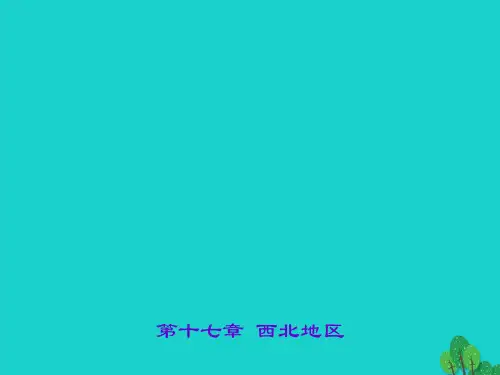 中考地理第十七章西北地区课件新人教版