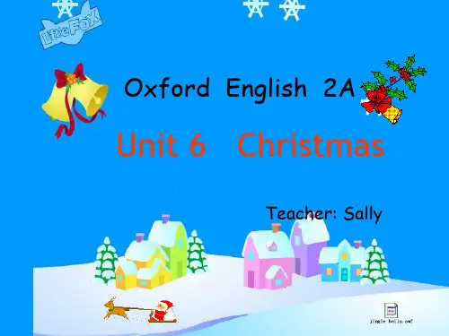 上海版牛津小学英语2A Unit6 Christmas课件PPT
