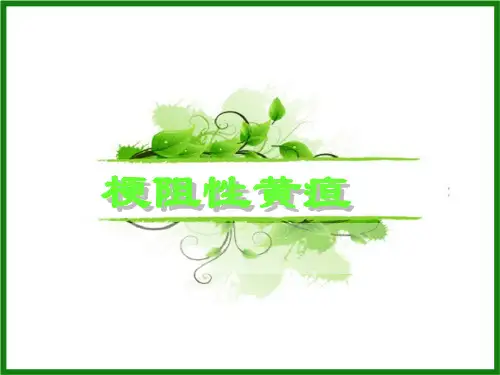 梗阻性黄疸 ppt课件