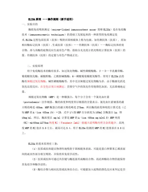 ELISA原理