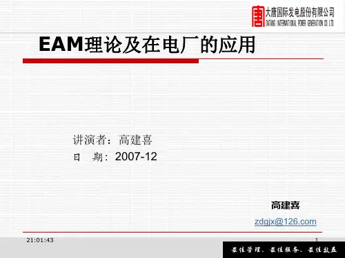EAM理论及在电厂的应用20071208