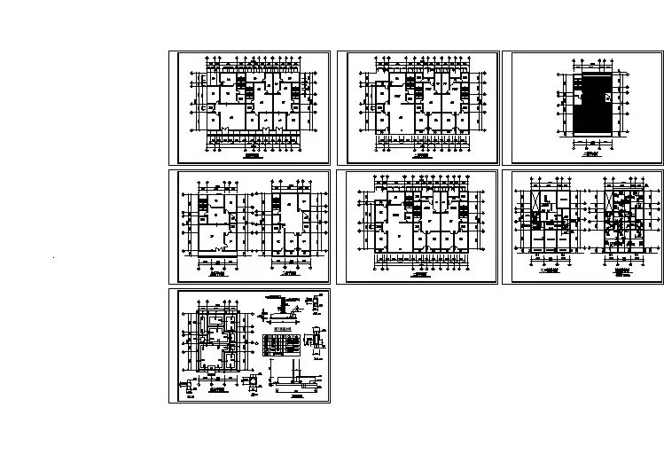 【山东省】青岛市市区商住楼平面图
