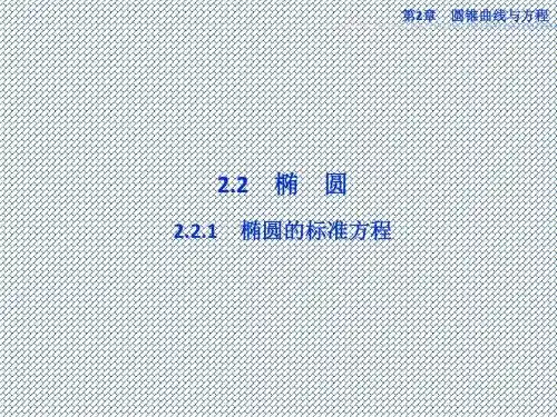 2013优化方案数学苏教版选修2-1课件2.2椭圆2.2.1