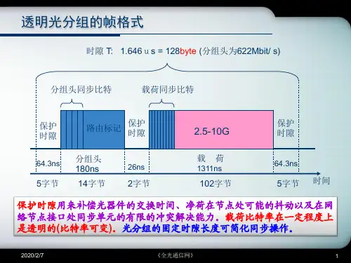 第4章 光传送网技术
