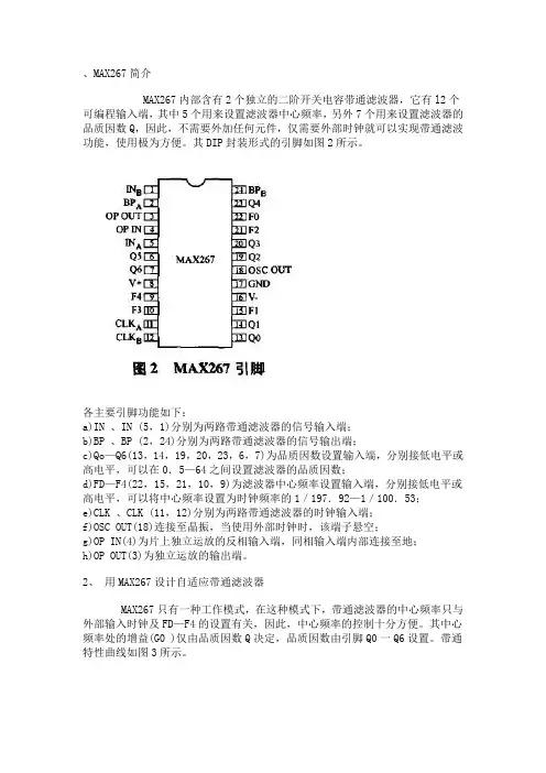 MAX267简介