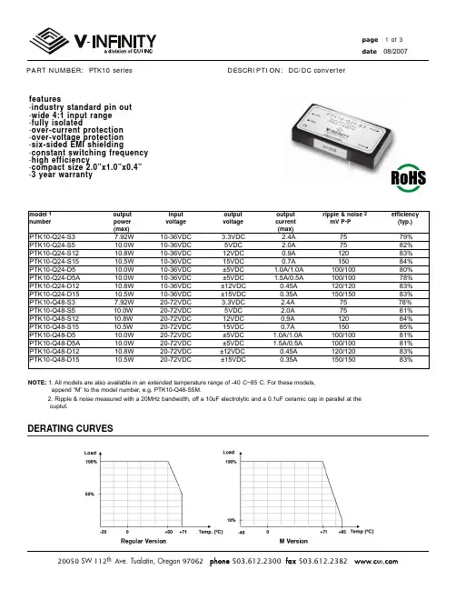 PTK10-Q24-S12中文资料