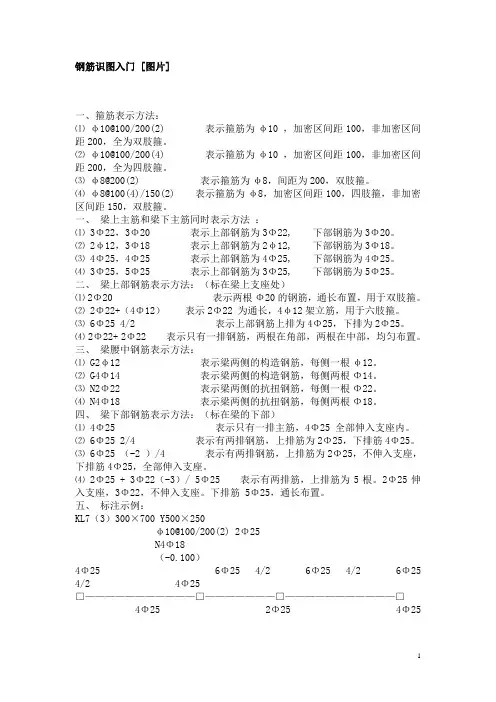 钢筋入门识图-有用