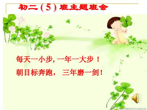 【ppt】朝着目标奔跑解析