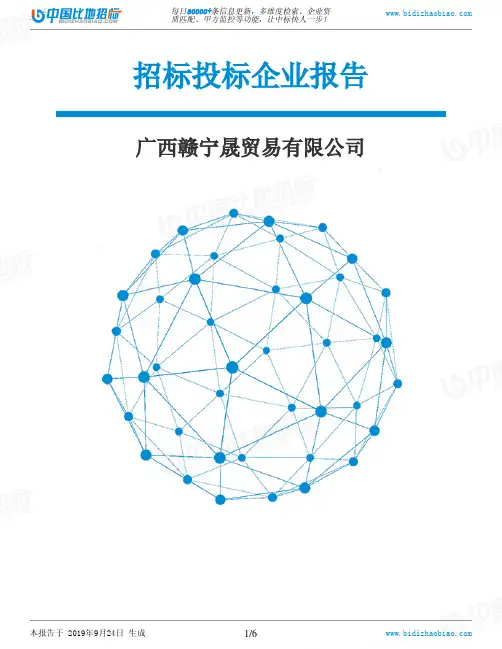 广西赣宁晟贸易有限公司_中标190924