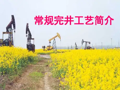 常规完井工艺