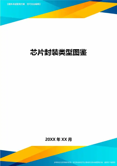 芯片封装类型图鉴方案