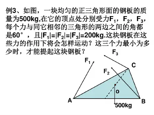 高三数学课件空间向量复习