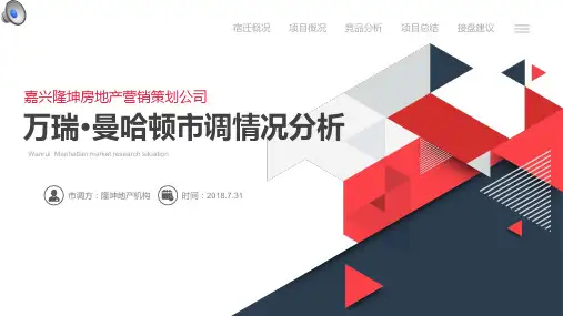 楼盘市调情况分析