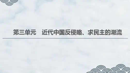 高三历史一轮复习精品课件8：从鸦片战争到八国联军侵华