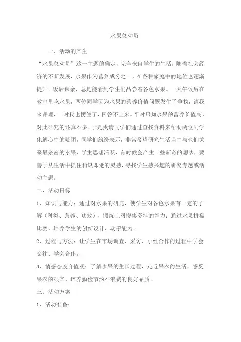 水果总动员