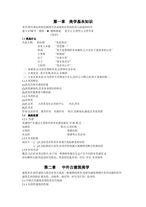 建筑美学