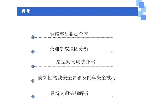 防御性驾驶法培训