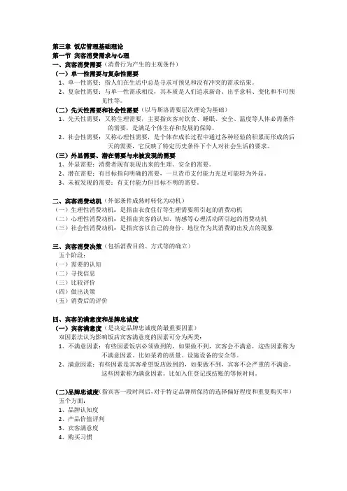饭店管理