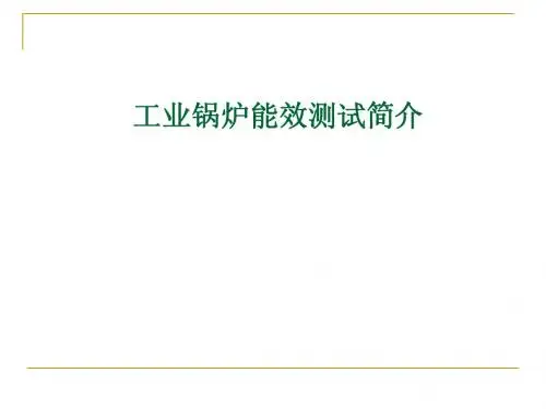 锅炉能效测试技术简介