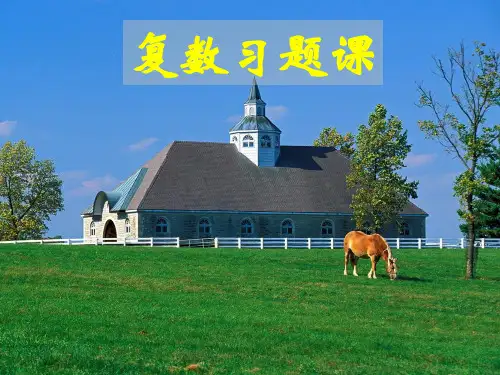 复数复习课