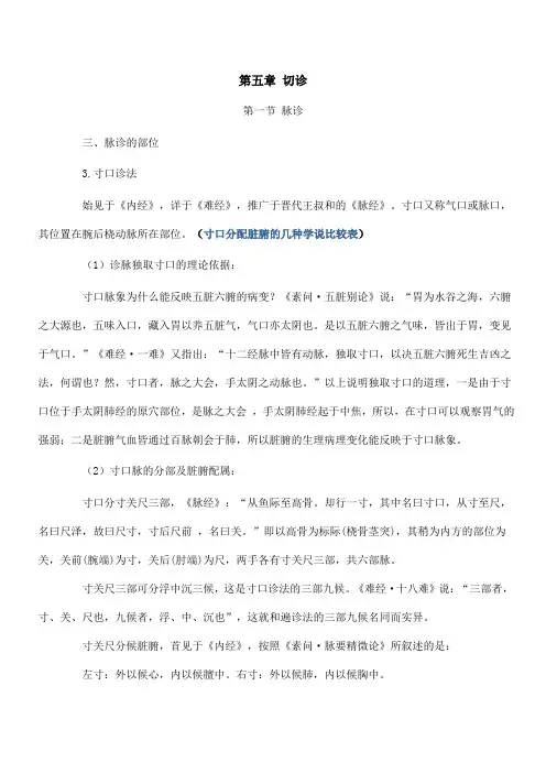 中医脉象