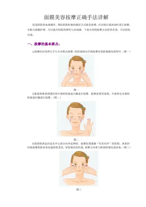图解美容按摩手法