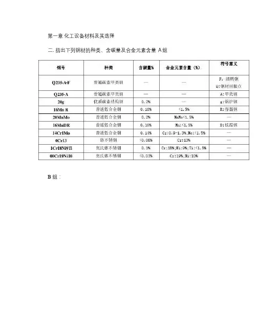 《化工设备机械基础》习题解答.