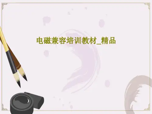 电磁兼容培训教材_精品共23页