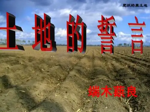 9、《土地的誓言》