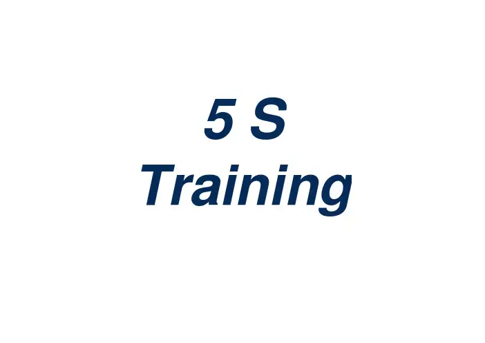5STraining培训讲义(PDF 62页)