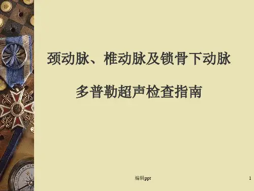 颈部血管多普勒超声检查指南