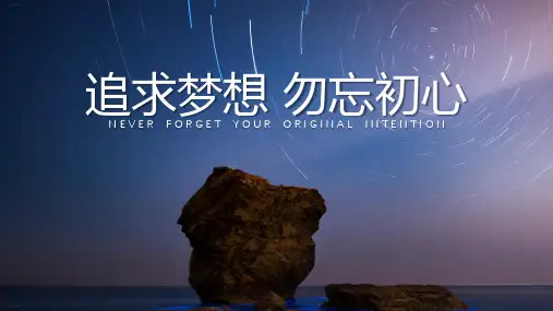 大气星空工作总结计划高端商务模板精编PPT