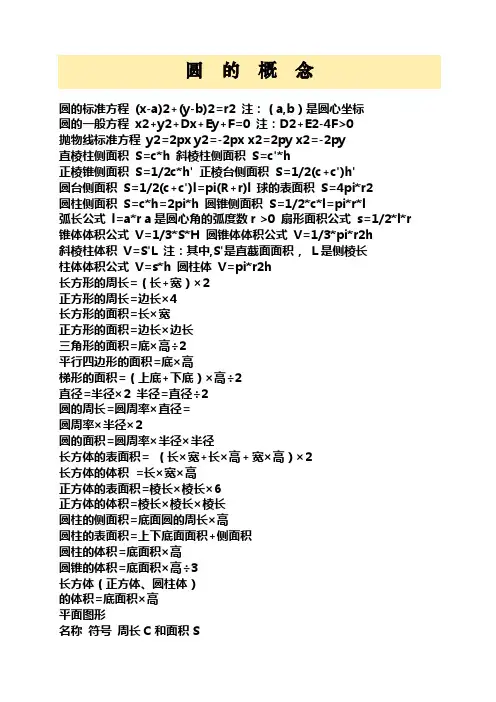 圆的标准方程 2