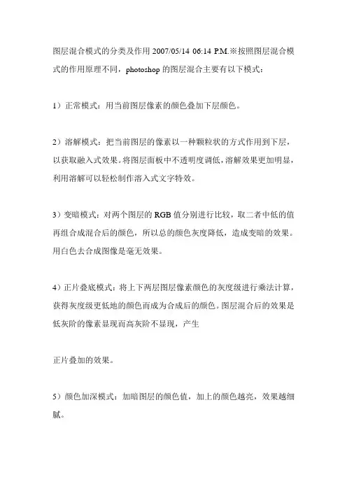Ps模式详解