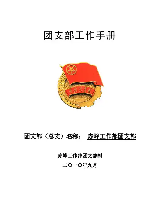 团支部工作手册 2