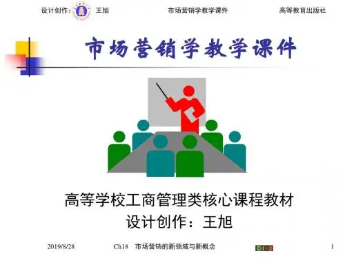 市场营销学学习指南与练习-Ch18 市场营销的新领域与新概念