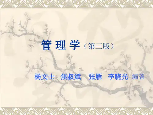 管理学(第四版)第四章战略管理.