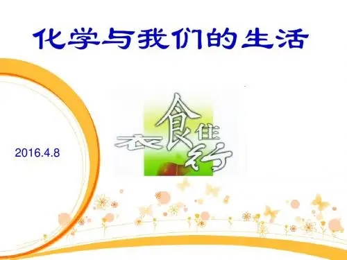 生活中的化学-食品添加剂