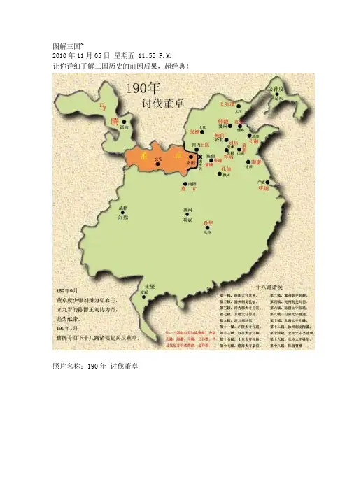 地图解三国