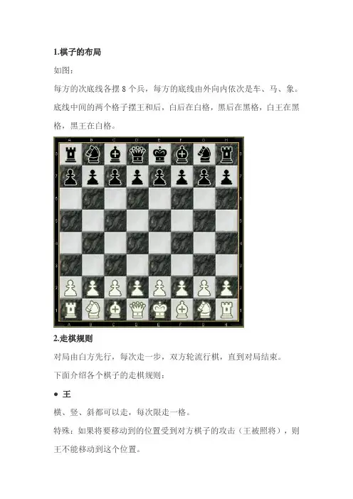 国际象棋规则(附图)