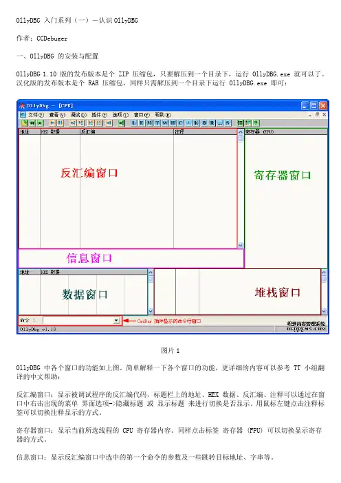 OllyDBG图文入门教程