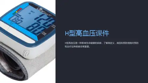 H型高血压课件