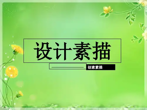 设计素描---创意素描精品PPT课件