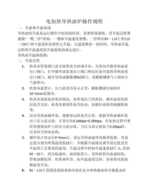 导热油炉操作规程