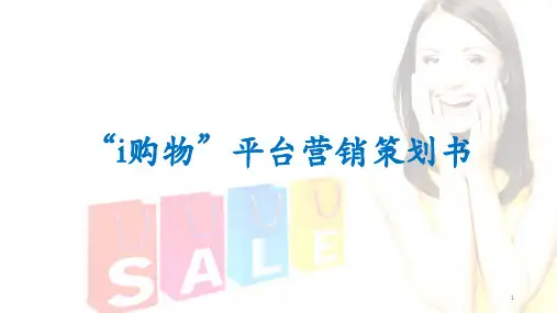 平台营销策划书PPT课件