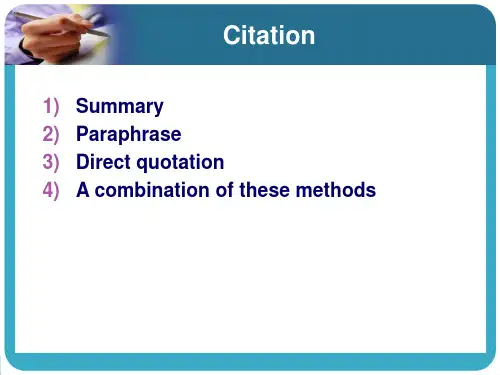 paraphrase 1