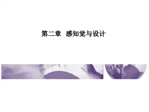 第二章 感知觉与设计