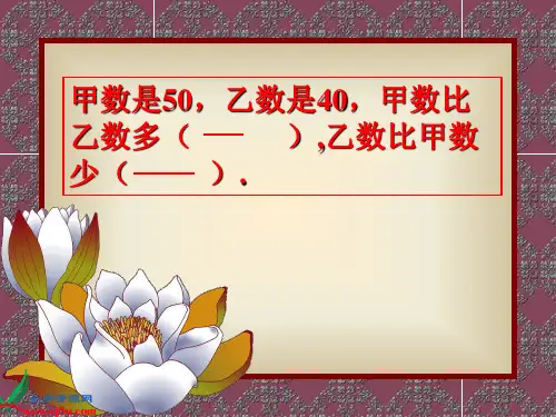简单百分数的应用(一)