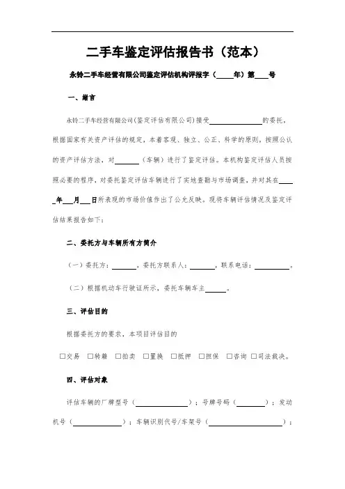 评估报告